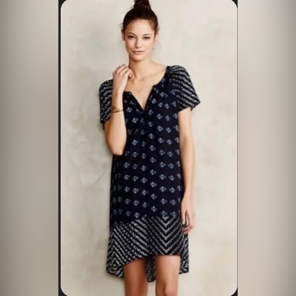 Velvet by Graham & Spencer Shibori Dress, S